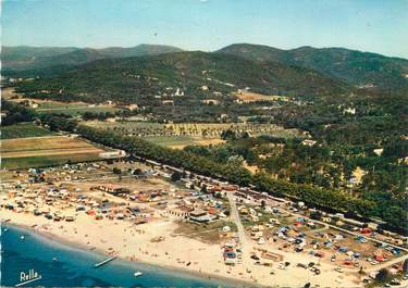 / CPSM FRANCE 83 "Grimaud, camping de la plage"