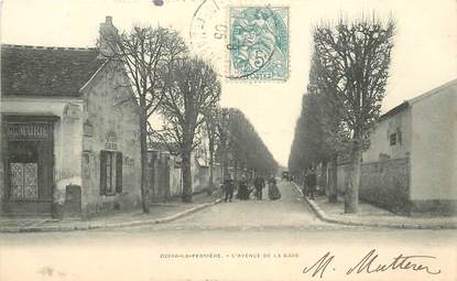 CPA FRANCE 77 "Ozoir la Ferrière, avenue de la gare"