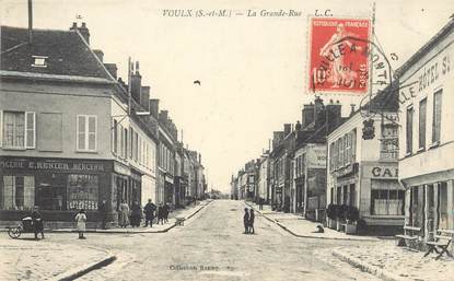 CPA FRANCE 77 "Voulx, la grande rue"