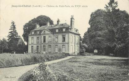 CPA FRANCE 77 "Jouy le Châtel, Chateau du Petit Paris"