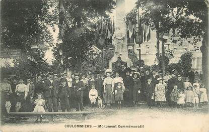 CPA FRANCE 77 "Coulommiers, le monument aux morts"