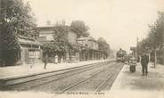 77 Seine Et Marne CPA FRANCE 77 "Juilly, la gare" / TRAIN