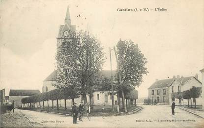 CPA FRANCE 77 "Gastins, l'Eglise"