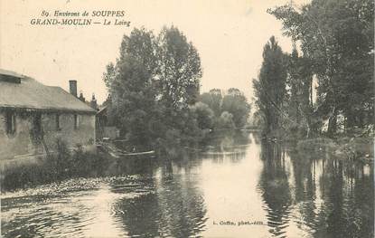 CPA FRANCE 77 "Grand Moulin, le Loing"