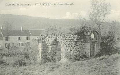 CPA FRANCE 77 "Env de Nemours, Glandelles"