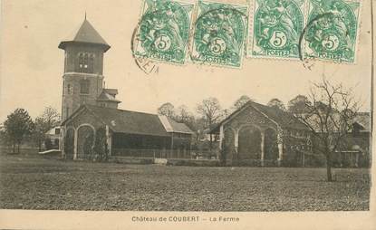 CPA FRANCE 77 "Chateau de Coubert, la ferme"