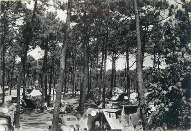 CPSM FRANCE 85 "Sion sur Mer, le campement en forêt" / CAMPING