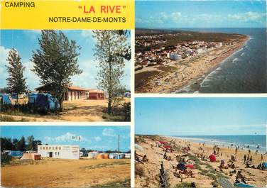 CPSM FRANCE 85 "Notre Dame de Monts, la Rive" / CAMPING