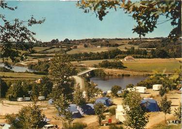 CPSM FRANCE 87 "Bujaleuf, le camping et le plan d'eau"