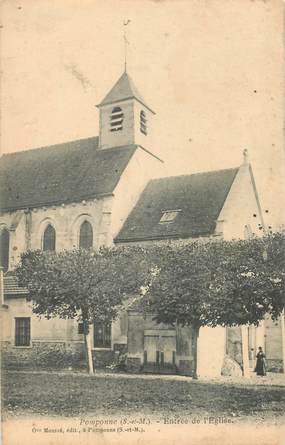 CPA FRANCE 77 "Pomponne, l'Eglise"