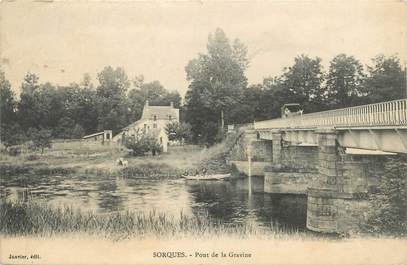 CPA FRANCE 77 "Sorques, pont de la Gravine"