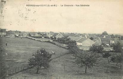 CPA FRANCE 77 "Vernou sur Seine, le Chesnois"