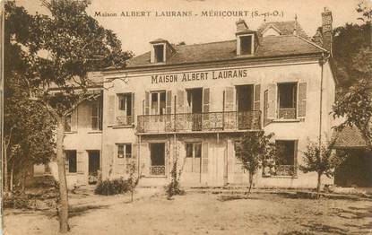 CPA FRANCE 78 "Méricourt, Maison Albert Laurans"