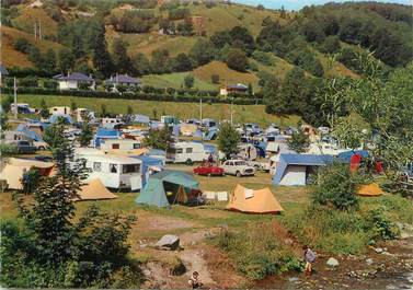 CPSM FRANCE 63 "Le Mont Dore, le terrain de camping"