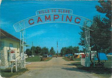 CPSM FRANCE 37 "Bléré, le camping municipal"