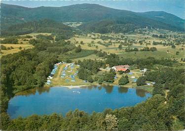 CPSM FRANCE 68 "Masevaux, le lac bleu et le camping"