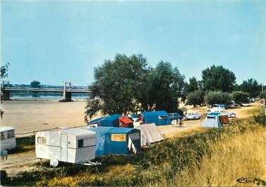 CPSM FRANCE 49 "Ingrandes sur Loire" / CAMPING