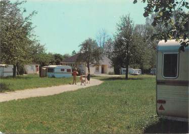 CPSM FRANCE 89 "Arcy sur Cure, le terrain de camping"