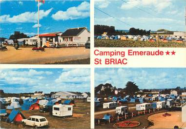 CPSM FRANCE 35 "Saint Briac sur Mer, camping Emeraude"