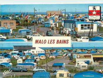 CPSM FRANCE 59 "Malo Les Bains, le camping"
