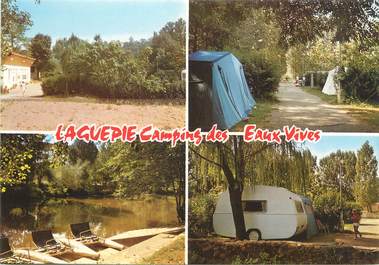 CPSM FRANCE 82 "Laguépie, camping des eaux vives"