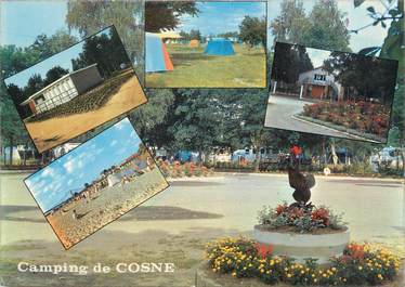 CPSM FRANCE 58 "Cosnes sur Loire, le terrain de camping"