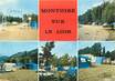 CPSM FRANCE 41 "Montoir sur Le Loir" / CAMPING