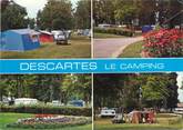 37 Indre Et Loire CPSM FRANCE 37 "Descartes, le camping"