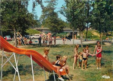 CPSM FRANCE 42 "pommiers en Forez, le camping municipal" / ENFANTS