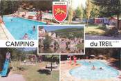 46 Lot CPSM FRANCE 46 "Larnagol, camping du ruisseau du Treil"