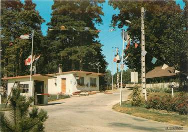 CPSM FRANCE 01 "Pont de Vaux, entrée du camping des peupliers"