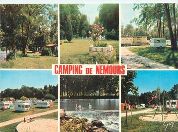 CPSM FRANCE 77 "Camping de Nemours"