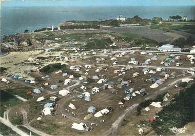 CPSM FRANCE 35 "Dinard Saint Enogat, le camping de Port Blanc"