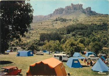 CPSM FRANCE 48 "Florac, le camping du pont neuf"