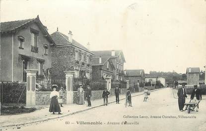 CPA FRANCE 93 "Villemonble, avenue d'Asseville"