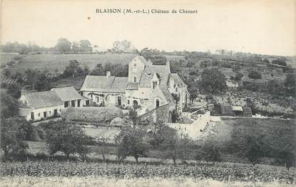 CPA FRANCE 49 "Blaison, château de Chenant"