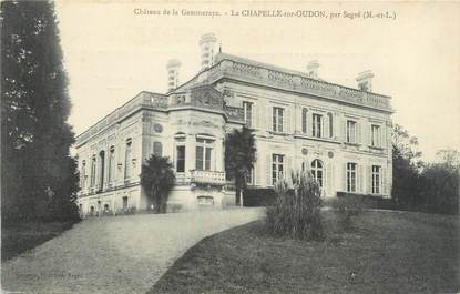 CPA FRANCE 49 "La Chapelle sur Oudon, château de la Gemmeraye"