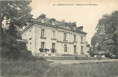 CPA FRANCE 49 "Cornillé, le château de la Masellière"