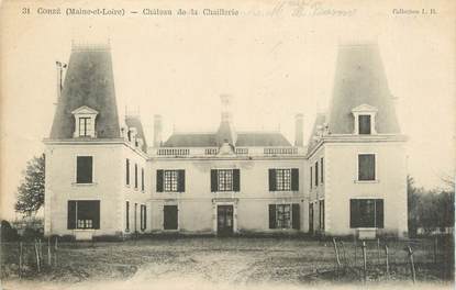 CPA FRANCE 49 "Corzé, château de la Chaillerie"