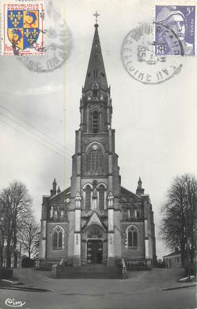 / CPSM FRANCE 49 "Beaupréau, église Notre Dame"