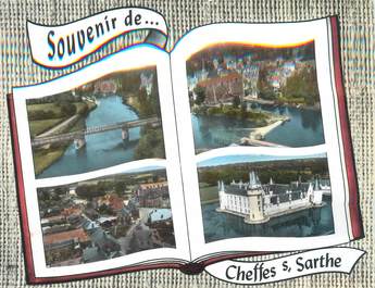 / CPSM FRANCE 49 "Cheffes sur Sarthe, le château de Plessis Bourré"