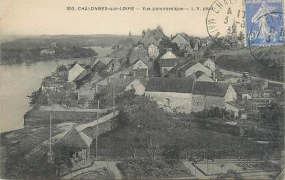 / CPA FRANCE 49 "Chalonnes sur Loire, vue panoramique"