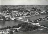 49 Maine Et Loire / CPSM FRANCE 49 "Chalonnes sur Loire, vue d'ensemble et le pont sur la Loire"