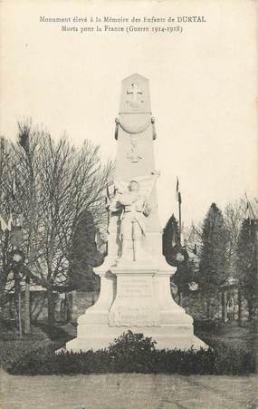 / CPA FRANCE 49 "Durtal, monument aux morts"