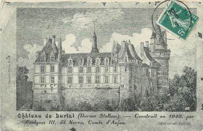 / CPA FRANCE 49 "Château de Durtal"