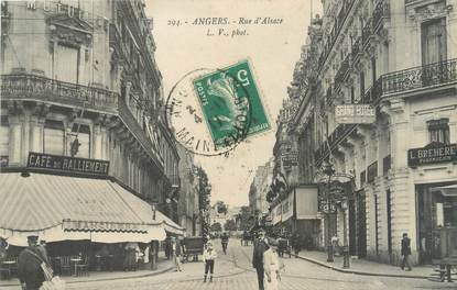 / CPA FRANCE 49 "Angers, rue d'Alsace"