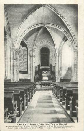 / CPA FRANCE 49 "Angers, temple protestant"