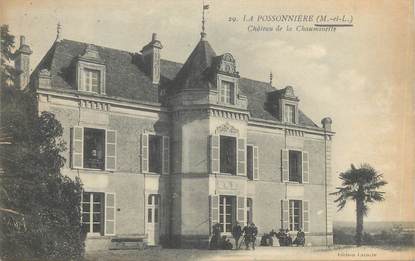 / CPA FRANCE 49 "La Possonnière, château de la Chauminette"