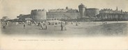 35 Ille Et Vilaine CPA PANORAMIQUE FRANCE 35 "Saint Malo, la plage et le château"