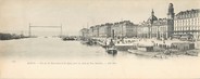 76 Seine Maritime CPA PANORAMIQUE FRANCE 76 "Rouen, vue sur la Basse Seine et les quais"